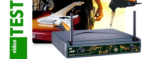 Test JTS Wireless UT-16GT (Guitar & Winds)