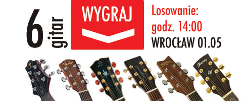 Wielki Konkurs Gitarowy - wygraj jedną z siedmiu gitar!!!