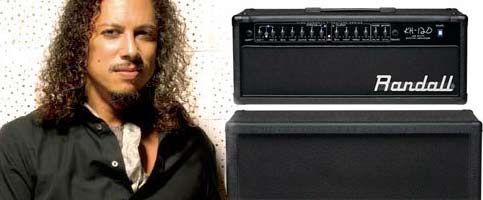 Kirk Hammett + G3 PLUS - nowa seria wzmacniaczy Randall