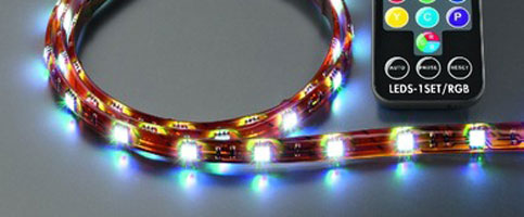 Pasek diodowy od Monacor: LEDS-1SET/RGB