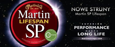 Nowe struny Martin SP Lifespan!