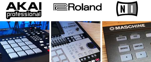 Akai MPC 5000 vs Roland MV-8800 vs NI Maschine cz. 1