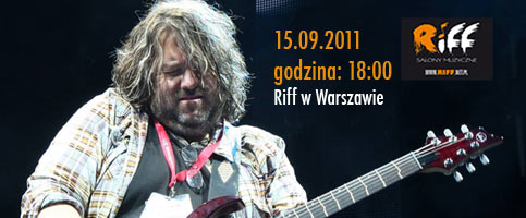 Salony Muzyczne Riff prezentują: Tommy Denander w Polsce!
