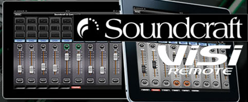 MESSE2012: Kontrola konsolety Soundcraft z iPada ?!  Tak, to możliwe z ViSi Remote.