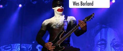 Wes Borland używa gitar Mayones!