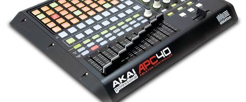 AKAI APC40 - Ableton Live pod kontrolą