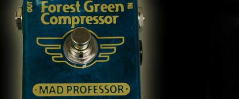 Znakomity kompresor oraz sustainer Forest Green Compressor