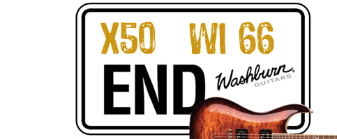 Ostatnia szansa - gitary Washburn X50 i WI 66