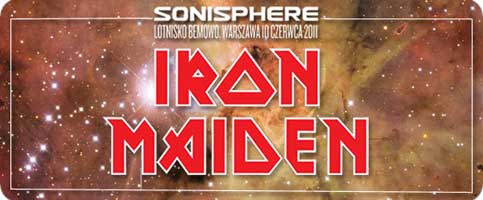 Iron Maiden headlinerem Sonisphere Festival 2011!