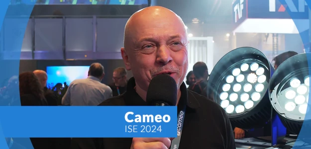 Oświetlenie architektoniczne Cameo na targach ISE 2024