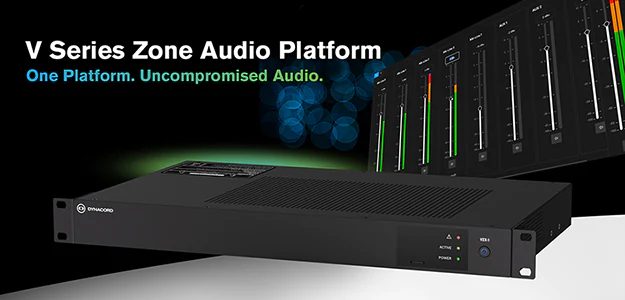 Dynacord przedstawia platformę V Series Zone Audio