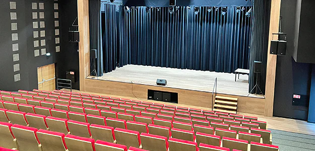 Sala widowiskowa SCKiW z rozwiązaniami Harman