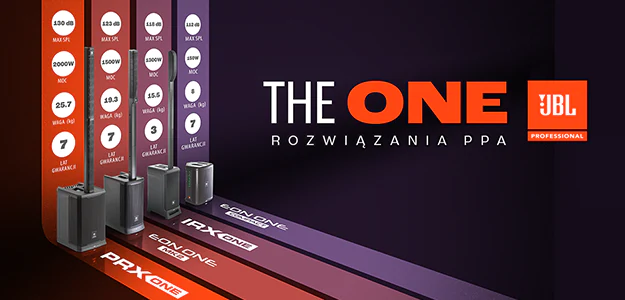 Cztery razy ONE - a wszystko od JBL