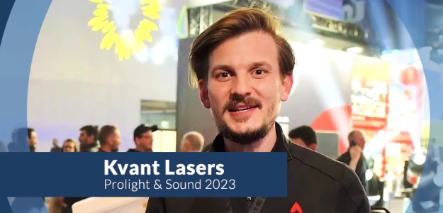 Laserem, ale nie po oczach - Kvant Lasers na PL&amp;S 2023