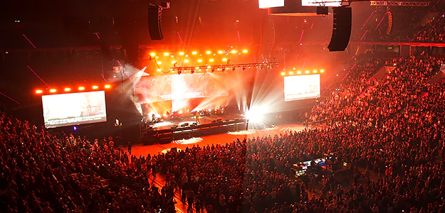 Behind the stage: Billy Graham in Poland