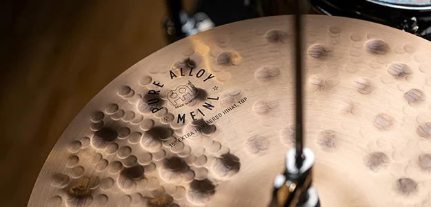 Pure Alloy Extra Hammered - Nowa seria talerzy od Meinl Cymbals 