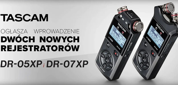 Ręczne rejestratory Tascam w odświeżonych wersjach