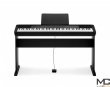 Casio CDP-130 BK SET - kompaktowe pianino cyfrowe ze statywem - zdjęcie 1