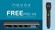 Novox FREE PRO H4 - Mikrofon bezprzewodowy x4 - zdjęcie 1