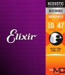 Elixir NanoWeb BR 11002 Extra Light - struny do gitary akustycznej - zdjęcie 1