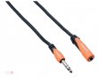 Bespeco SLFJJ300 kabel do słuchawek F/M 6,3mm 3M - zdjęcie 1