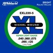 D'Addario EXL220-5 struny basowe - zdjęcie 1