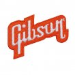 Gibson Logo Patch, Orange - naszywka - zdjęcie 1