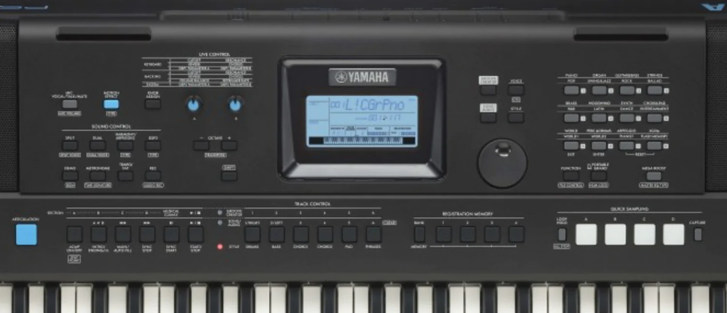 Yamaha PSR-E473 - keyboard 5 oktaw z dynamiczną klawiaturą - zdjęcie 4