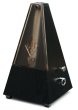 Wittner Piramida 816 K Black - metronom mechaniczny z dzwonkiem - zdjęcie 1