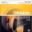 D'Addario EJ-14 - struny do gitary akustycznej - zdjęcie 1