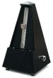 Wittner Piramida 845161 Black - metronom mechaniczny bez dzwonka - zdjęcie 2
