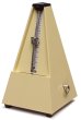 Wittner Piramida 807 K Ivory - metronom mechaniczny bez dzwonka - zdjęcie 1