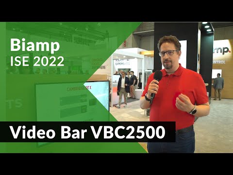 Biamp Video Bar VBC2500 [ISE'22]
