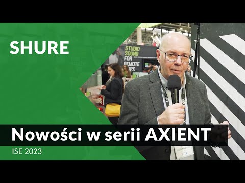 Mikrofon bezprzewodowy wodoodporny? Shure Axient DIgital