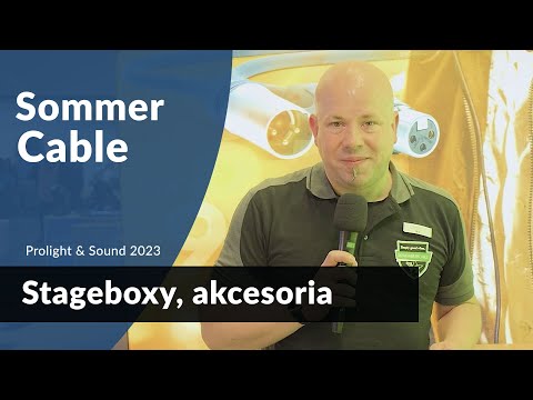 Ciekawe stageboxy, kable i złącza od Sommer Cable