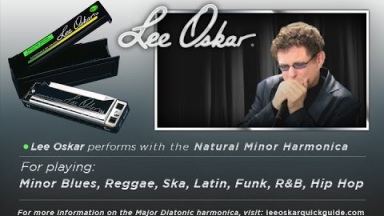 Lee Oskar Demonstrates - The Natural Minor Harmonica