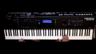 Kurzweil Forte SE - 88 keys synth piano Jamming Part 1 ( Synthonia - Performer Alex Di Donna )