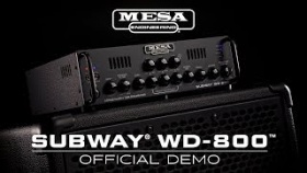 MESA/Boogie Subway? WD-800? Bass Amp Official Demo