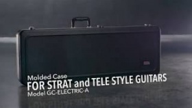 Gator Cases GC-ELECTRIC-A Molded Case for Strat And Tele Style Guitars