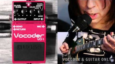 BOSS VO-1 Vocoder Sounds and Settings