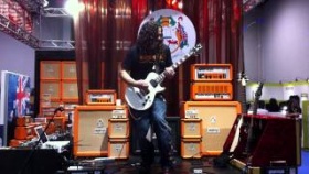 Road Crew na NAMM 2012 - Demonstraç?o Orange #4 Jim Root Terror por Doug Doppler