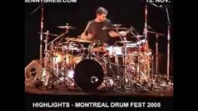 Benny Greb Drum Solo - Montreal Drum Fest 2005