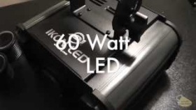 ADJ Ikon Gobo Projector By American DJ, 60 WATT LED, Custome Monogram