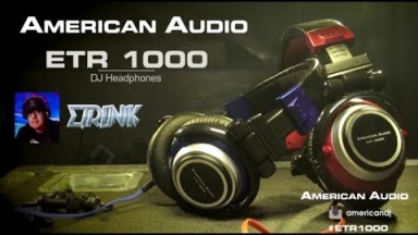 American Audio ETR 1000 - Pro DJ Headphones