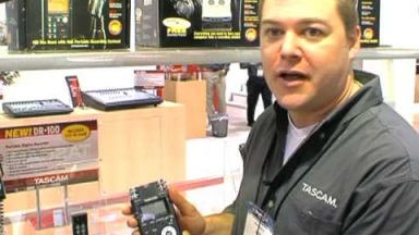 [NAMM 2009] New Tascam handheld recorders