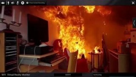 Photorealistic Fire Investigation training in Virtual Reality