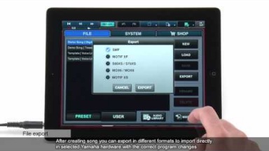 Yamaha Mobile Music Sequencer - Overview - iPad App