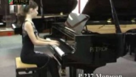 PETROF Grand Piano P 237 Monsoon, pianist Lenka Korbelová