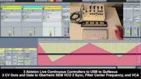 QuNexus CV/MIDI Routing and Conversion Examples