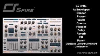 Announcement of the Spire Virtual Synthesizer